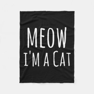 Couverture Polaire Miau des femmes - Un chat drôle - Amateur de chat
