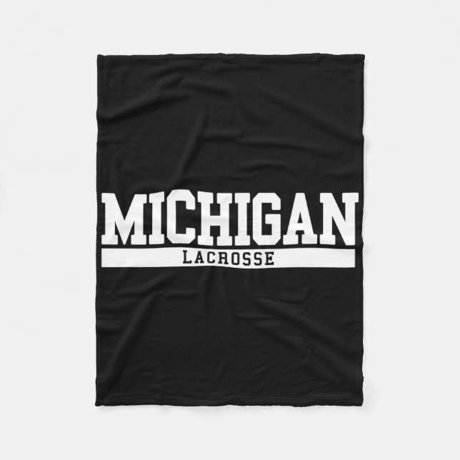 Couverture Polaire Michigan Lacrosse 1 (Devant)