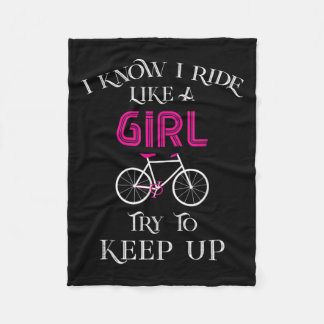 Couverture Polaire Mignonne Vélo Femme Femme Cycliste Femme