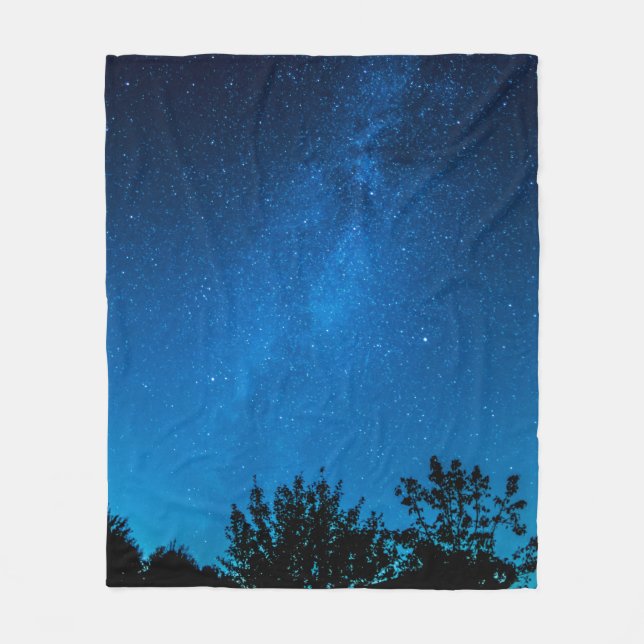 Couverture Polaire Milky way starry sky sky star (Devant)
