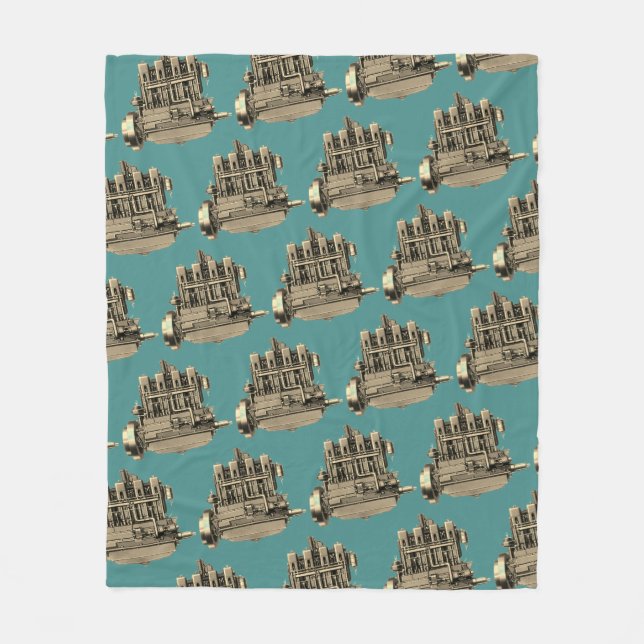 Couverture Polaire Milwaukee Wisconsin Engine Early K (Devant)