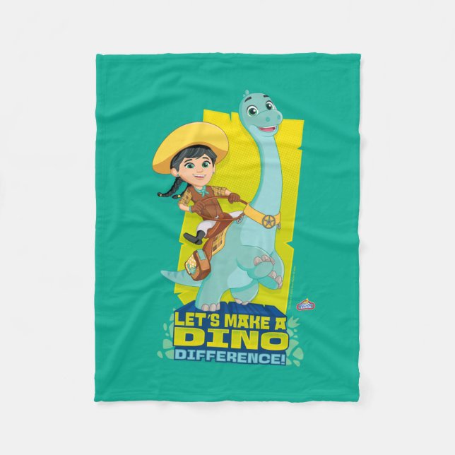 Couverture Polaire Min & Clover | Faire la différence entre les dinde (Devant)