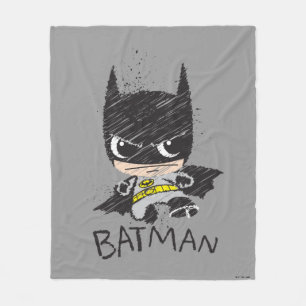 Couverture Polaire Mini classique Batman Sketch