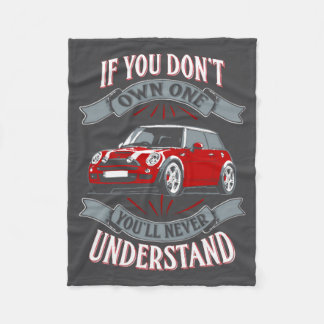Couverture Polaire Mini Cooper Mini Cooper You Dont Own One Mi 