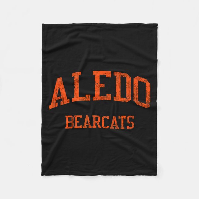 Couverture Polaire Minimal Aledo High School Hs Tx (Devant)