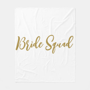 Couverture Polaire minimale add your name text bridesmaid gijd