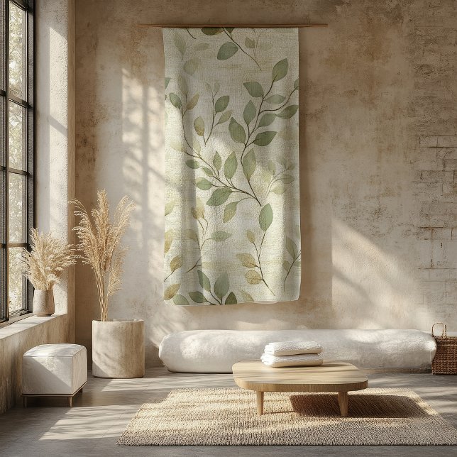 Couverture Polaire Minimalist Art Fleece Blanket | Home & Living (Soft, neutral fleece throw that brings warmth and clean style to any living space.)