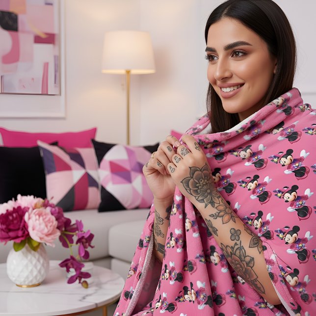 Couverture Polaire Minni Fleece Blanket (Créateur téléchargé)