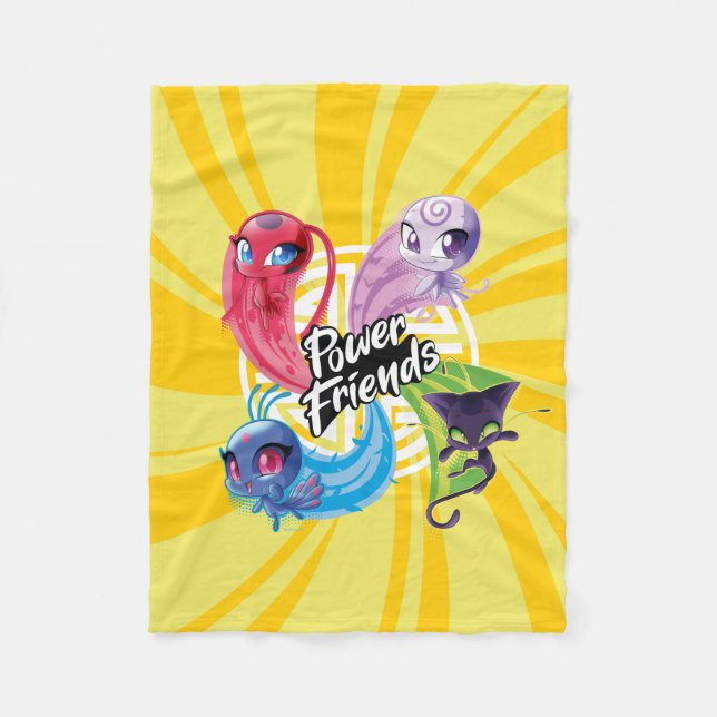 Couverture Polaire Miraculaires Kwamis Power Friends (Devant)