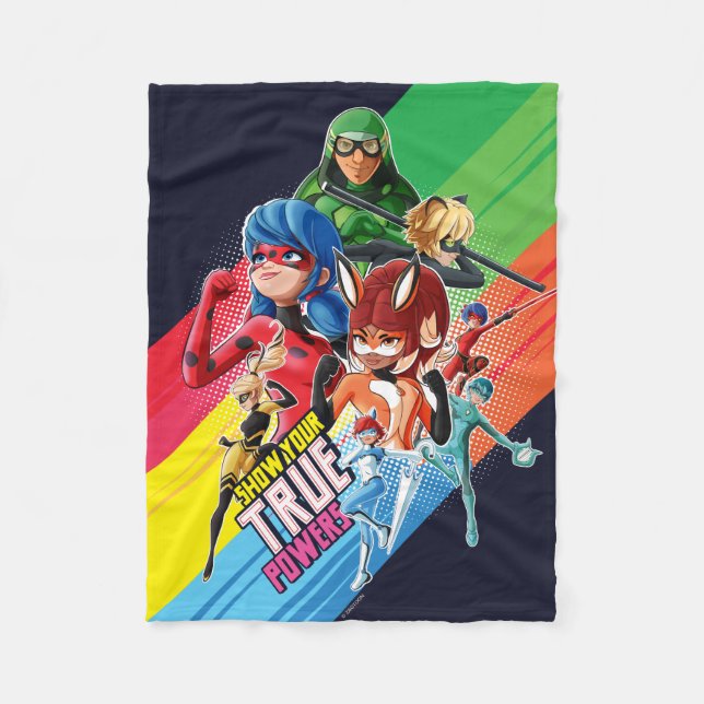 Couverture Polaire Miraculeux Montrez Vos Véritables Pouvoirs (Devant)