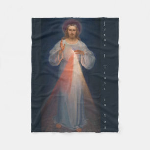 Couverture Polaire Miséricorde divine par Kazimierowski Eugene
