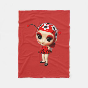 Couverture Polaire Miss Ladybug