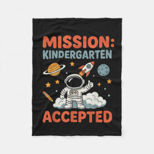 Couverture Polaire Mission Jardin d'enfants Accepté Enfant mignon Jar