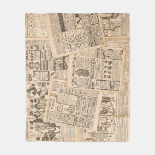 Couverture Polaire Mode antique : Pages publicitaires de journaux
