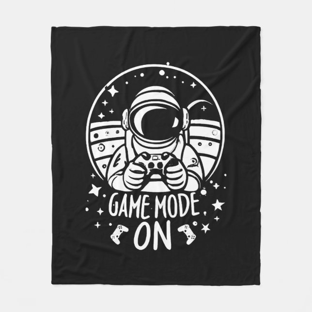 Couverture Polaire Mode de jeu astronaute (Devant)