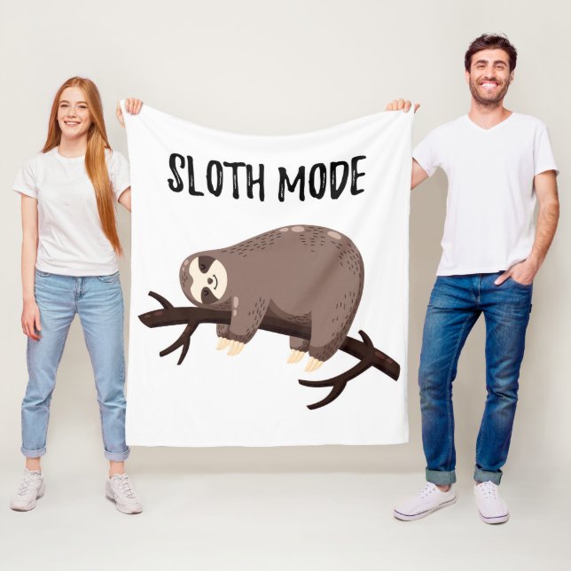 Couverture Polaire Mode de paresse (En situation)
