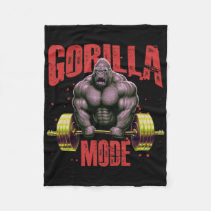 Couverture Polaire Mode Gorille Salle de sport de musculation Muscula