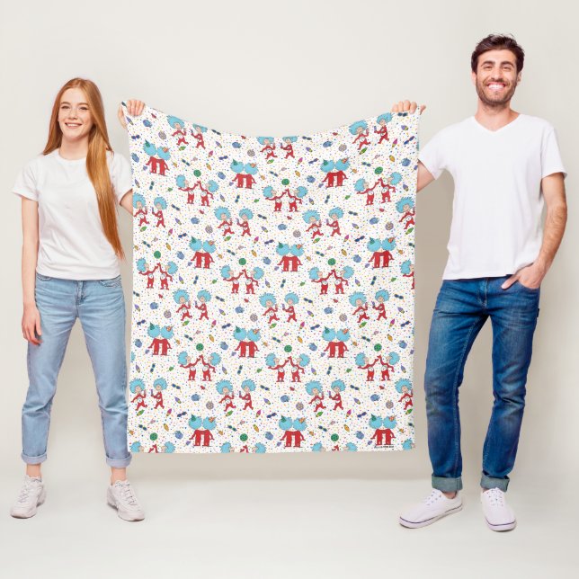 Couverture Polaire Modèle de célébration de Chose Un Chose Deux (En situation)