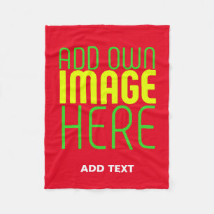 COUVERTURE POLAIRE MODÈLE DE TEXTE D'IMAGE ROUGE SIMPLE MODERNE