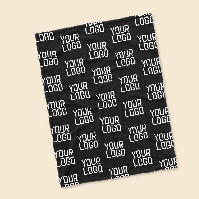 Couverture Polaire Modèle éditable de motif répétitif Ajoutez votre l (Créateur téléchargé)