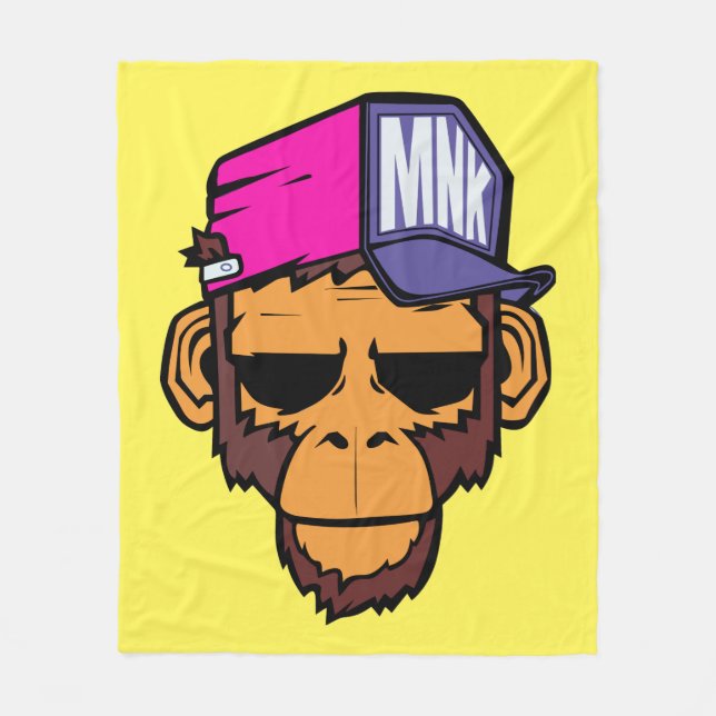 Couverture Polaire Modern Urban Monkey (Devant)