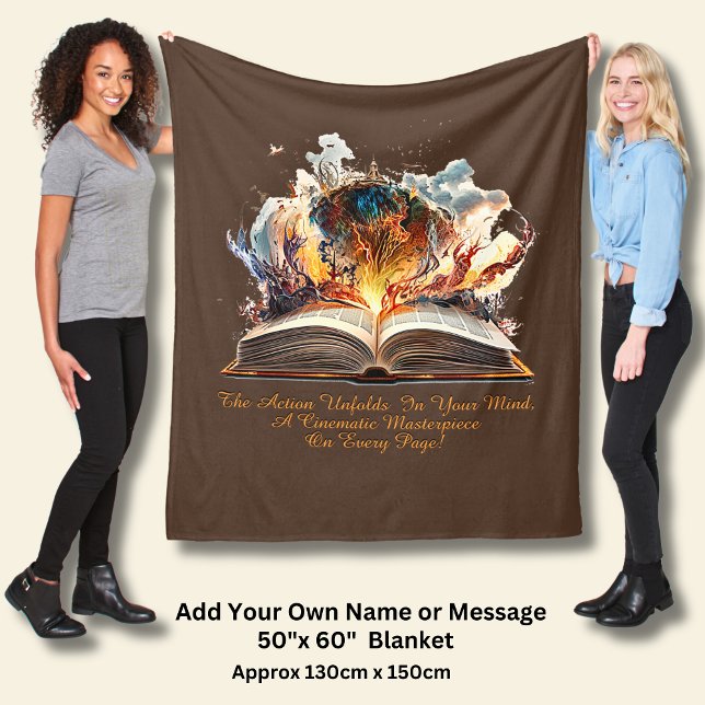 Couverture Polaire Modifier Le Texte, L'Action Se Déroule Dans Votre  (Créateur téléchargé)