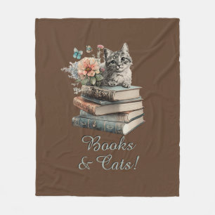 Couverture Polaire Modifier le texte, les livres et les chats, avec d