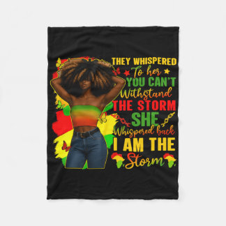 Couverture Polaire Mois de l'histoire des Noirs Je suis la tempête Re