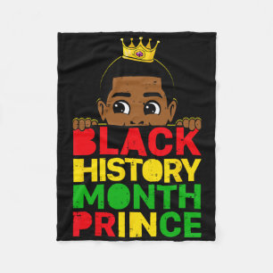 Couverture Polaire Mois de l'histoire des Noirs Prince Africain Mélan