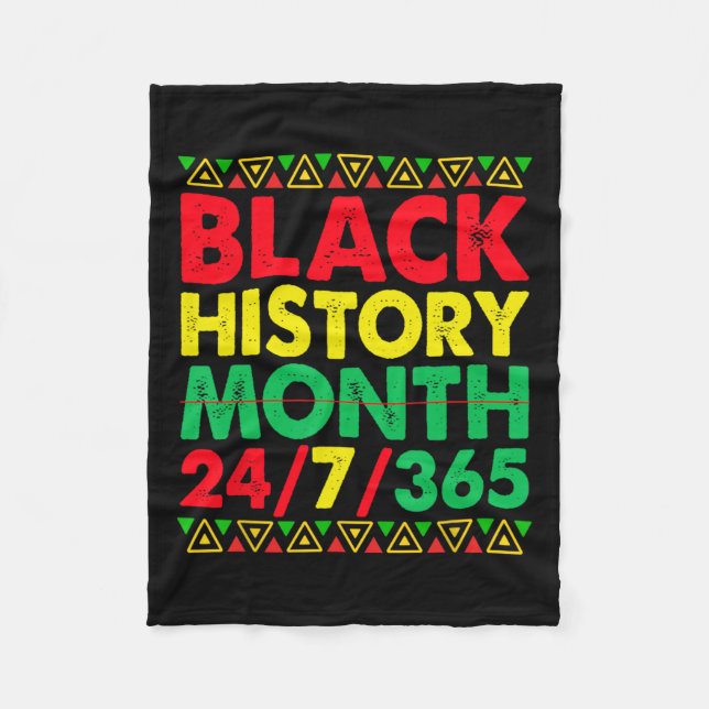 Couverture Polaire Mois De L'Histoire Noire 247365 Chemise Afrique Po (Devant)