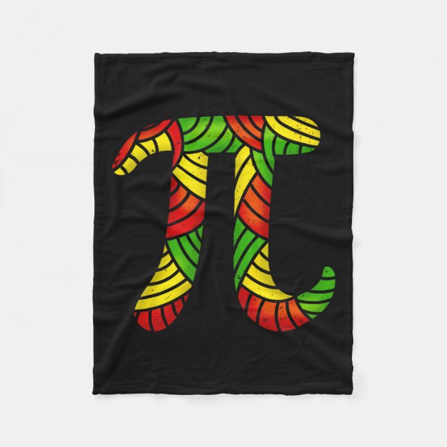 Couverture Polaire Mois de l'histoire noire Pi Day Math Lover Enseign (Devant)