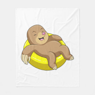 Couverture Polaire Mole à la natation avec Lifebuoy
