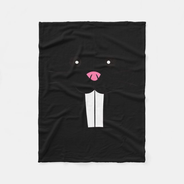 Couverture Polaire Mole Rat Costume Mole Disguise Funny Mole  (Devant)