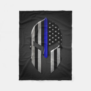 Couverture Polaire Molon Labe amincissent Blue Line