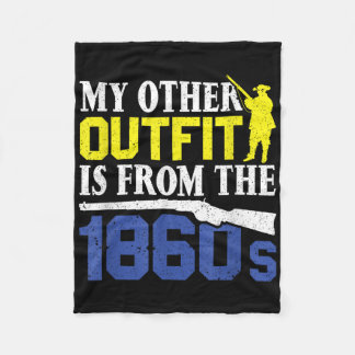 Couverture Polaire Mon Autre Costume Est Des Années 1860 - Civil War 
