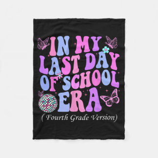 Couverture Polaire Mon Dernier jour de l'école Époque 4e année Enseig