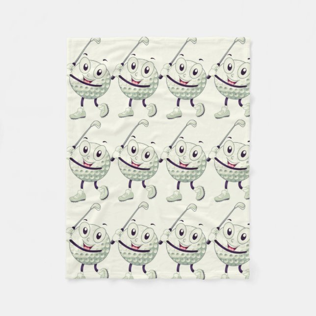 COUVERTURE POLAIRE **MON GOLFER PRÉFÉRÉ** (Devant)