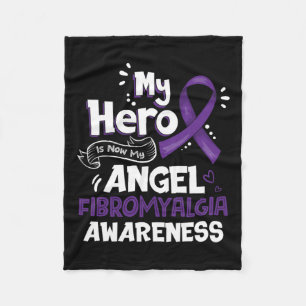 Couverture Polaire Mon Héros Est Maintenant Mon Angel Fibromyalgie Se