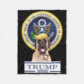 Couverture Polaire Mon Mastiff pour Trump