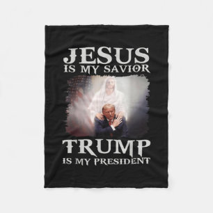 Couverture Polaire Mon Sauveur Trump Est-Il Mon Président 1