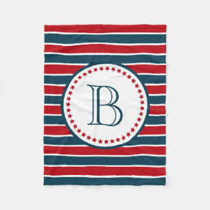 Couverture Polaire Monogram design