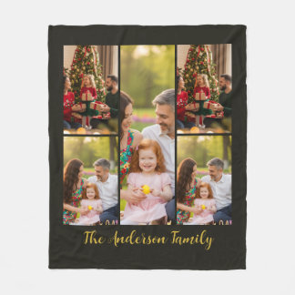 Couverture Polaire Monogramme familial 
