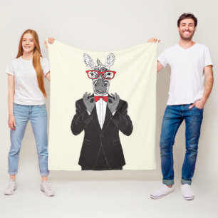 Couverture Polaire Monsieur de zèbre