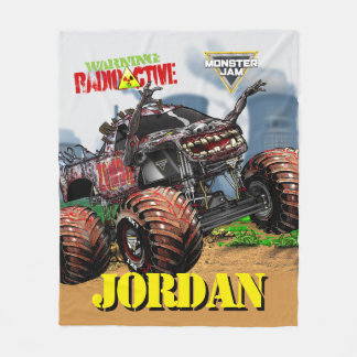Couverture Polaire Monster Jam Zombie - Personnalisé