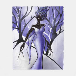Couverture Polaire Monster Macabre de la femme déplaisante