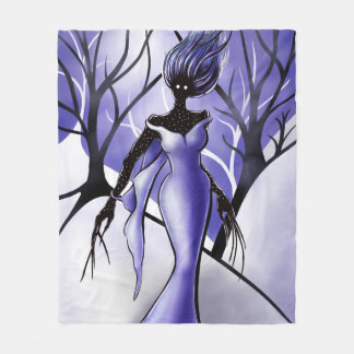 Couverture Polaire Monster Macabre de la femme déplaisante