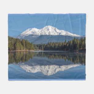COUVERTURE POLAIRE MONT SHASTA REFLÉTÉ