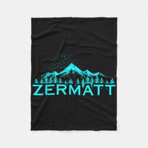 Couverture Polaire Montagnes de Zermatt Ski alpin Alpes suisses Suiss