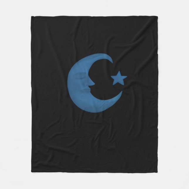 Couverture Polaire Moon Whimsigoth (Devant)