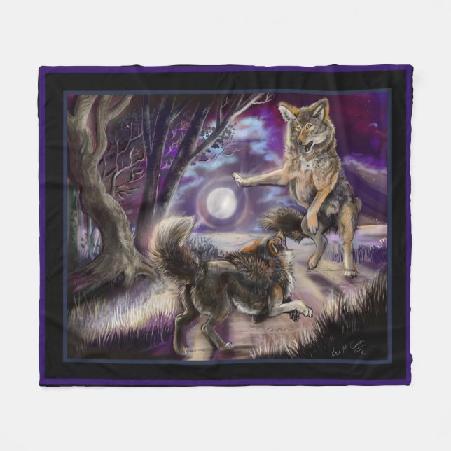 Couverture Polaire Moondancers (Devant (Horizontal))